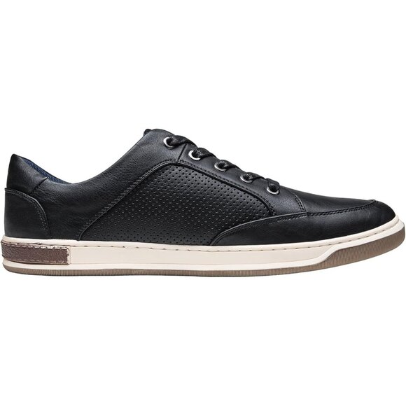 JOUSEN Men's A81q07ca-black Fashion Classic Retro Synthetic Casual Shoes Sneaker - Picture 5 of 7